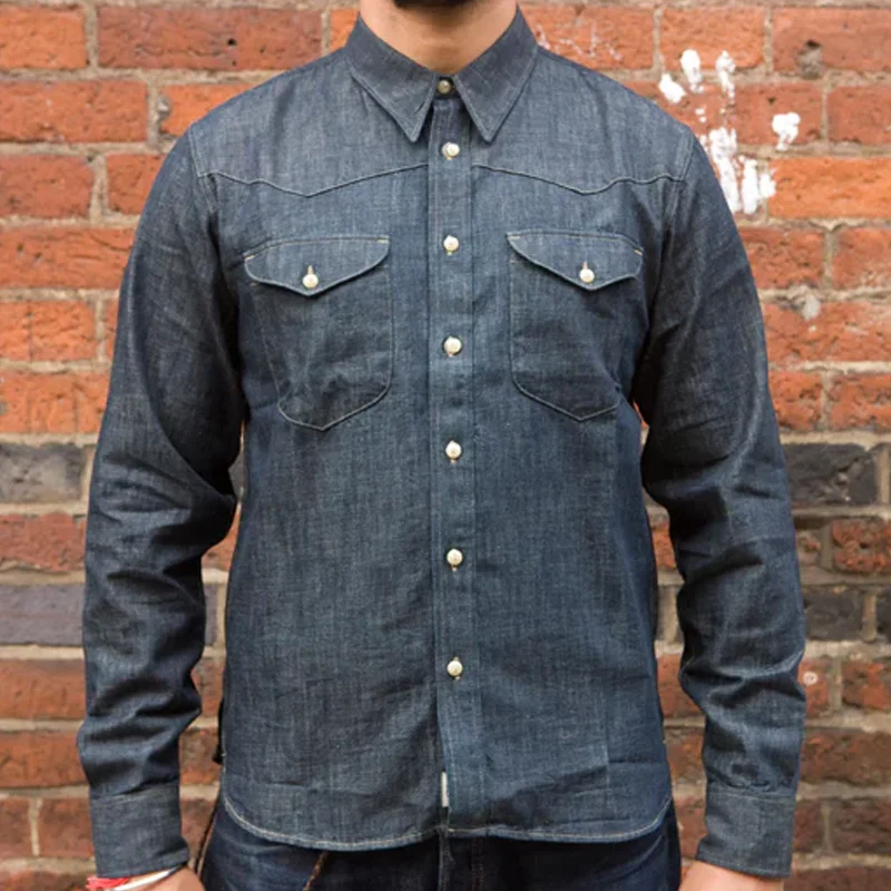 Vintage 6.5oz Denim Classic Western Shirt