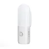 Rechargeable Motion Sensor Night Light Soft Glow Eye-Friendly Versatile Placement Minimalist Wood Battery Operated Shower Lamp for Wardrobe Hallway Closet Stairs