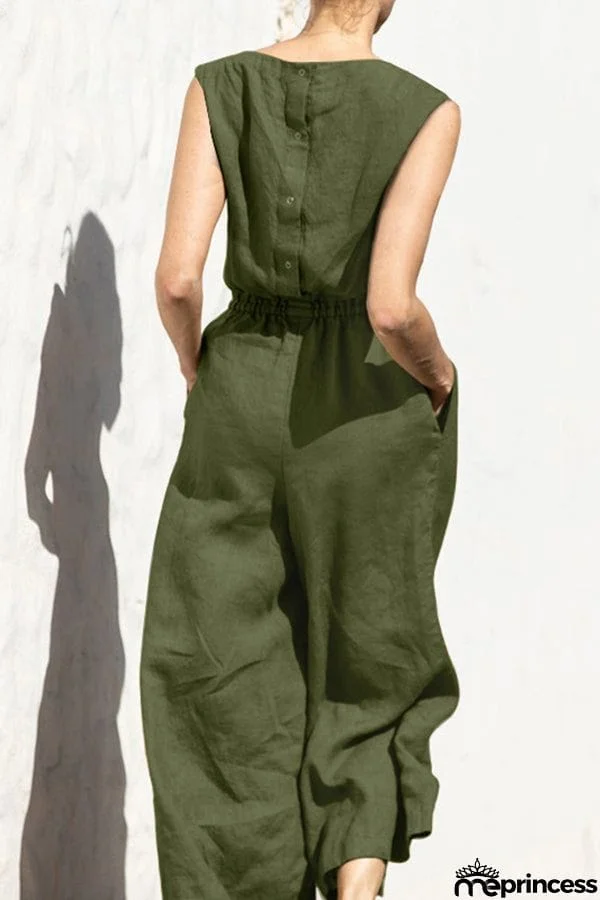 Life is a Breeze Sleeveless Jumpsuit