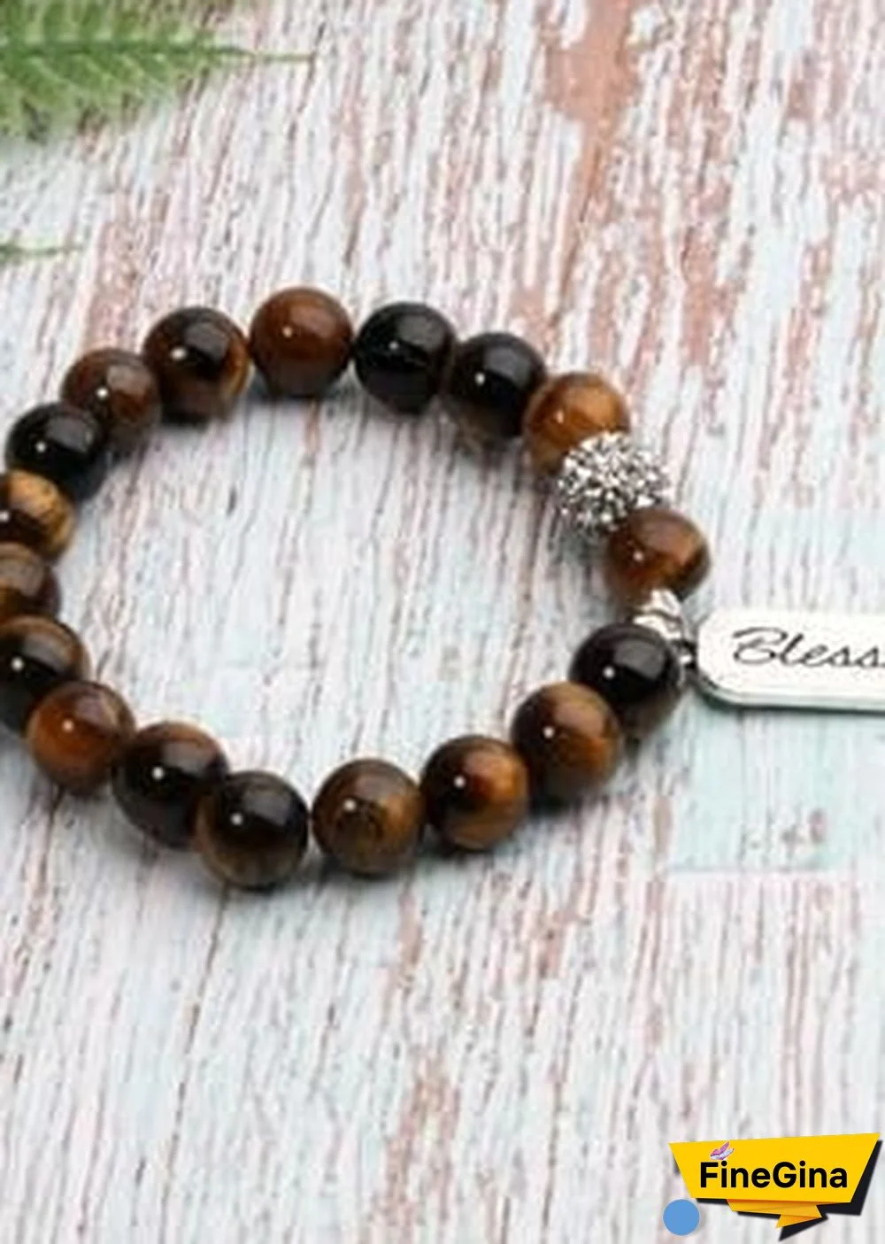 Boho Bracelet, Green Amazonite Blessed