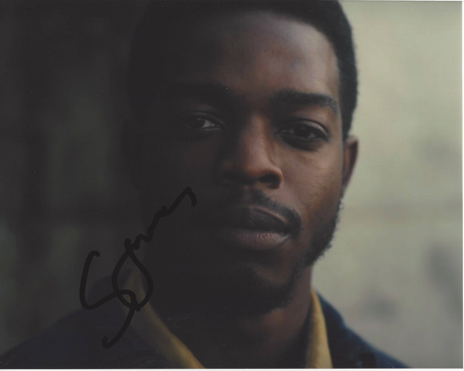 STEPHAN JAMES SIGNED 'IF BEALE STREET COULD TALK' 8X10 Photo Poster painting F w/COA ACTOR PROOF