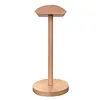 Headphone Stand with Solid Wooden Base Desktop Gaming Earphone Holder Anti-Slip for Organizing All Headphones Accessories
