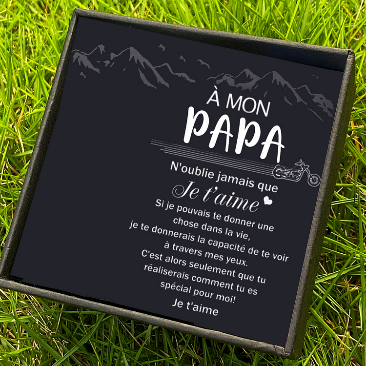 Cadeau Pour Papa – Cadeau Anniversaire Papa, Plaque Acrylique Cadeau Pour  Papa D