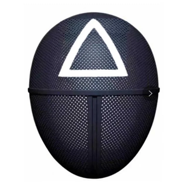 Squid Game Triangle Soldier Halloween Mask