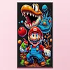Super Mario-11CT Stamped Cross Stitch 40*60cm tapestrymarket
