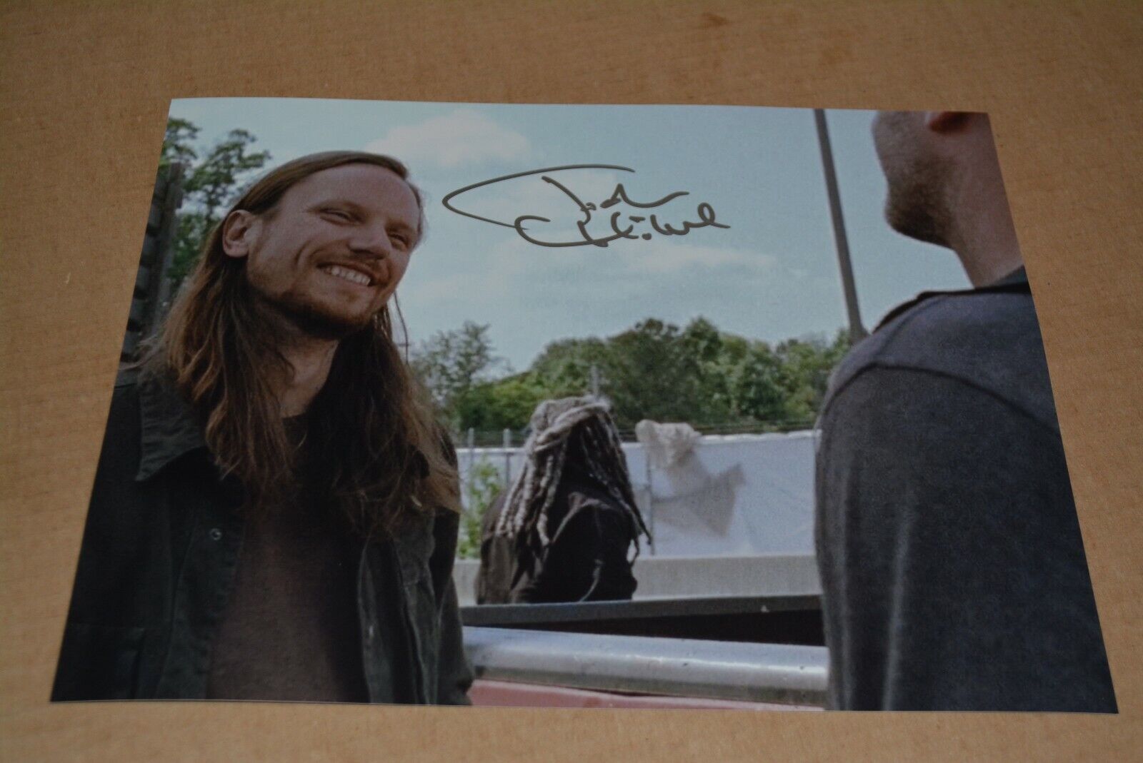 JOSHUA MIKEL signed autograph 8x10 inch THE WALKING DEAD