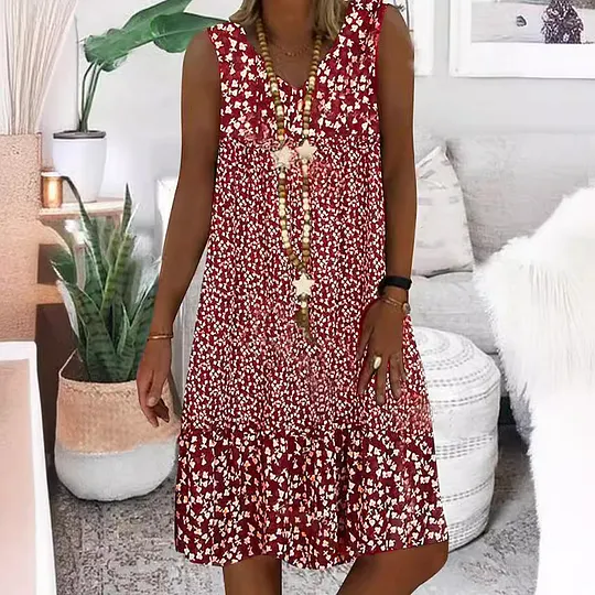 Floral Dresses For Mature Older Ladies Over 40, 50, 60, 70 - OlderIn  Seniors & Elderly Fashion
