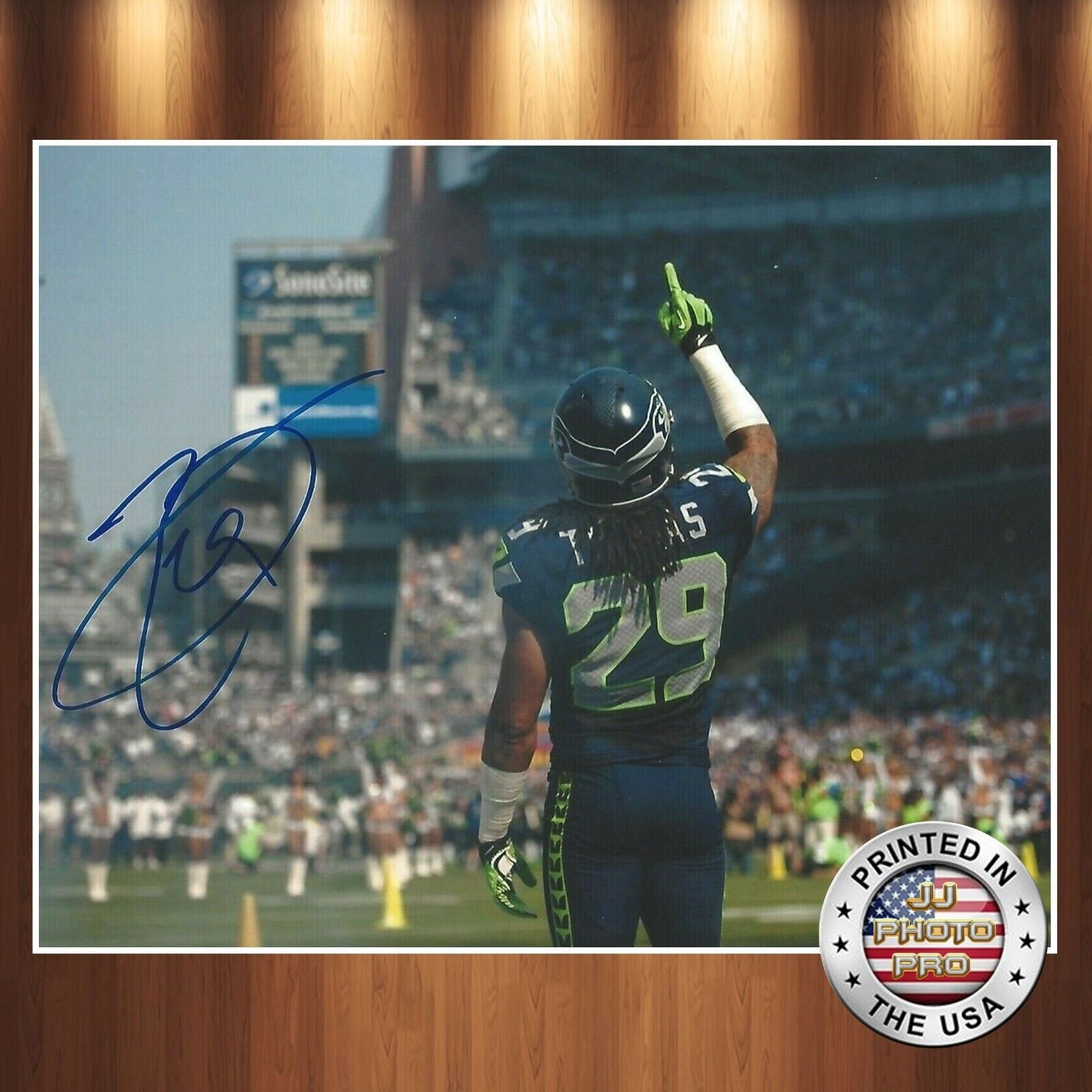 Earl Thomas Autographed Signed 8x10 Photo Poster painting (Seahawks) REPRINT