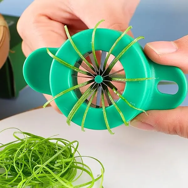 Kitchen green onion shredder,green onion slicer tool（2Pcs)