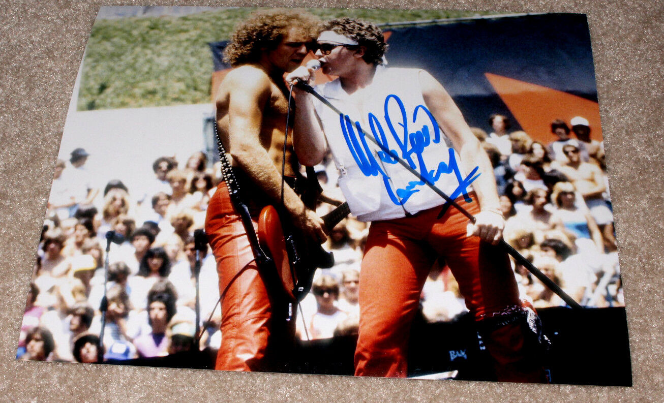 LOVERBOY LEAD SINGER MIKE RENO SIGNED AUTHENTIC 8X10 Photo Poster painting C w/COA PROOF