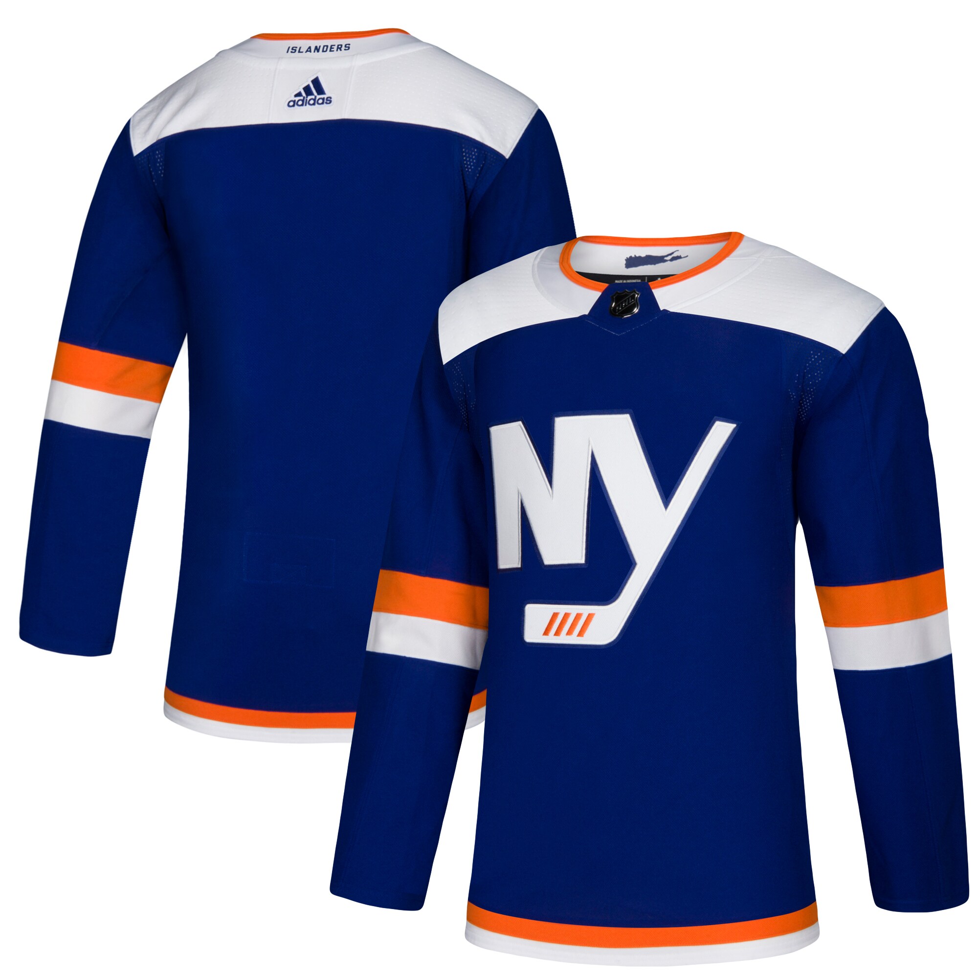 New York Islanders  Alternate  Blank Jersey – Blue mysite