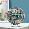 Sewing Machine Acrylic DIY Diamond Painting Clock Kit Diamond Art Clock