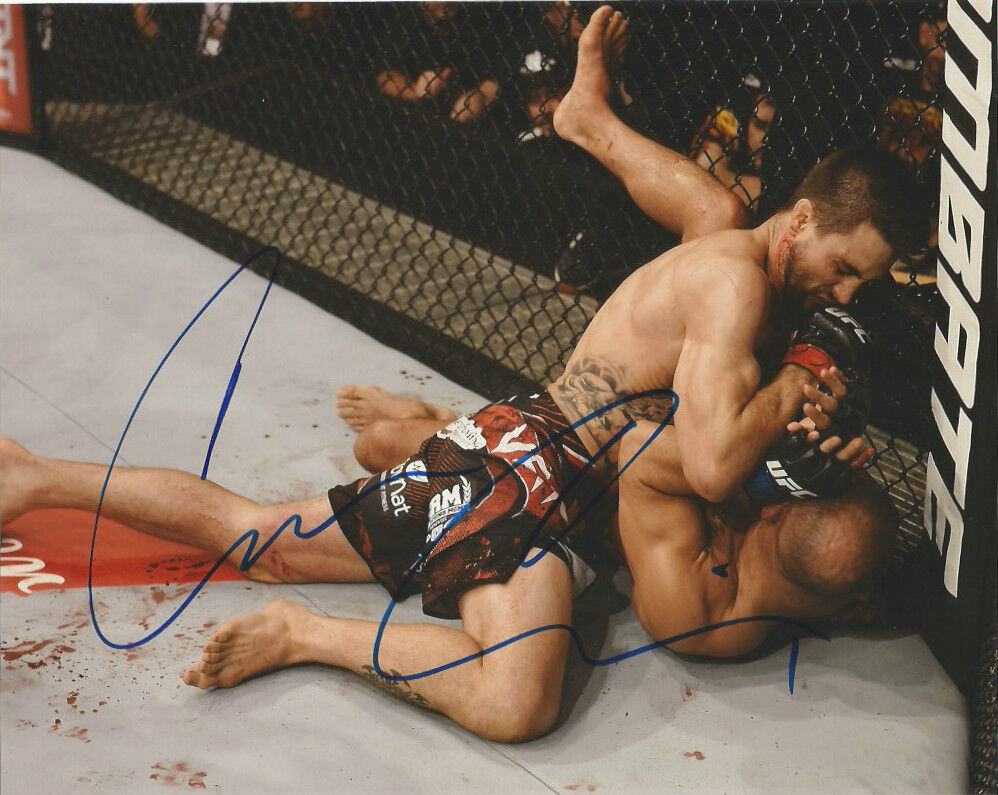 UFC Ultimate Fighting Carlos Condit Signed Autographed 8x10 Photo Poster painting COA Natural