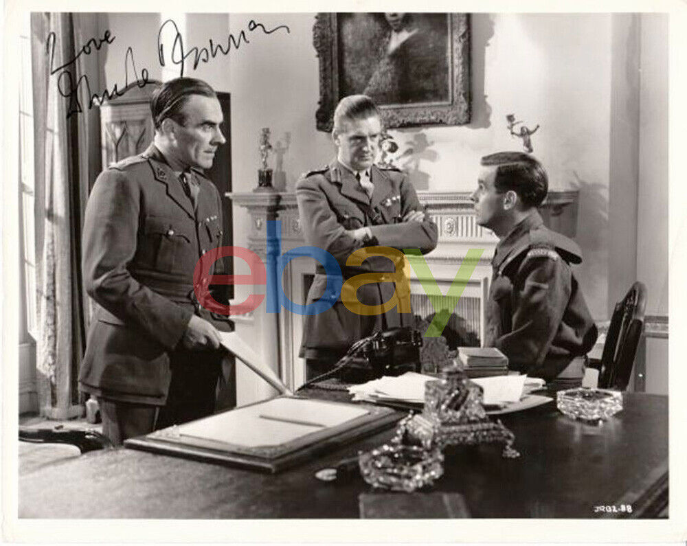 John Le Mesurier 8x10 inch signed Film scene from Private’s Progress reprint