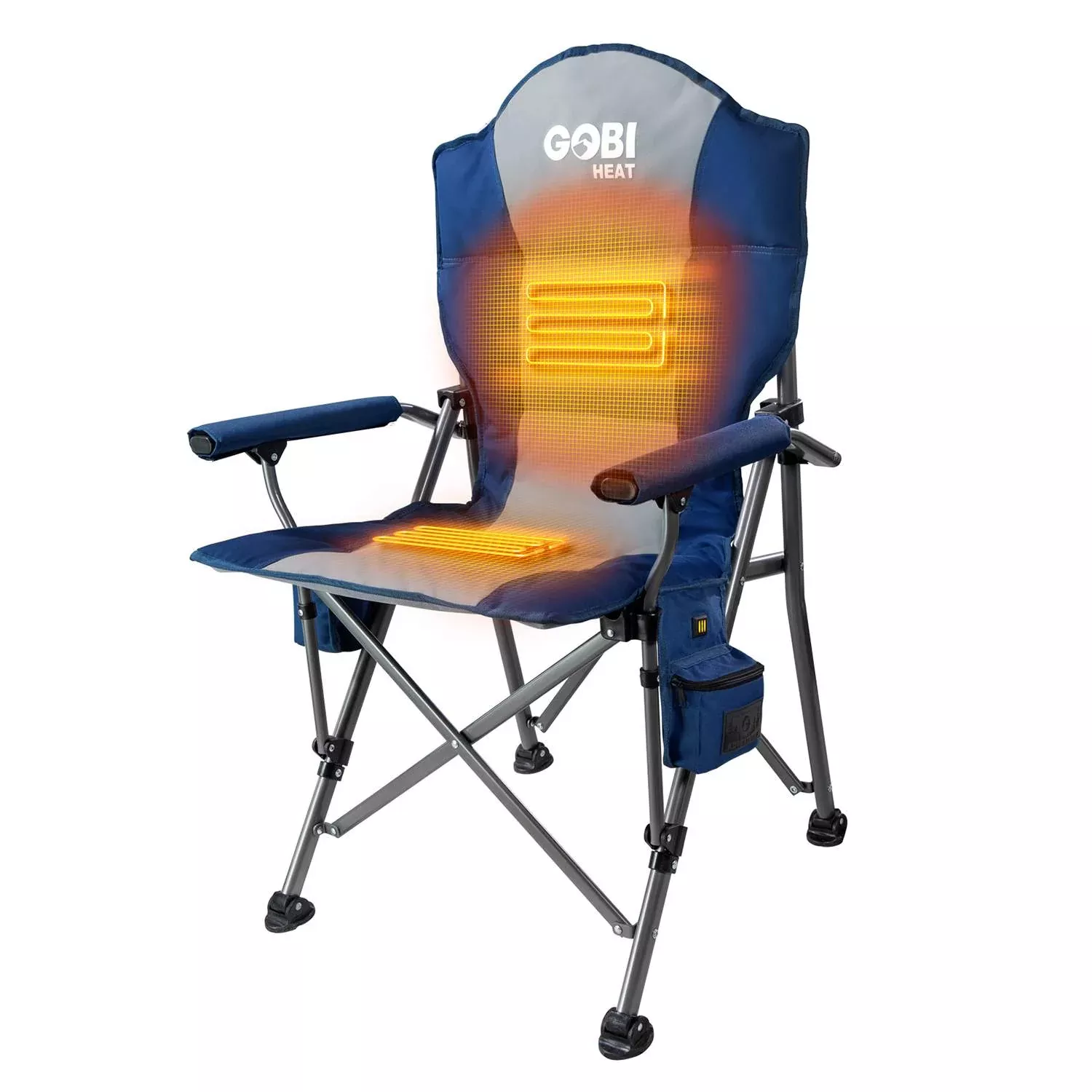 magellan heated folding chair