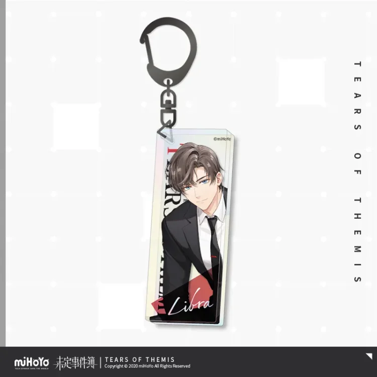 Heart File Series Acrylic Keychains [Original Tears of Themis Official Merchandise]