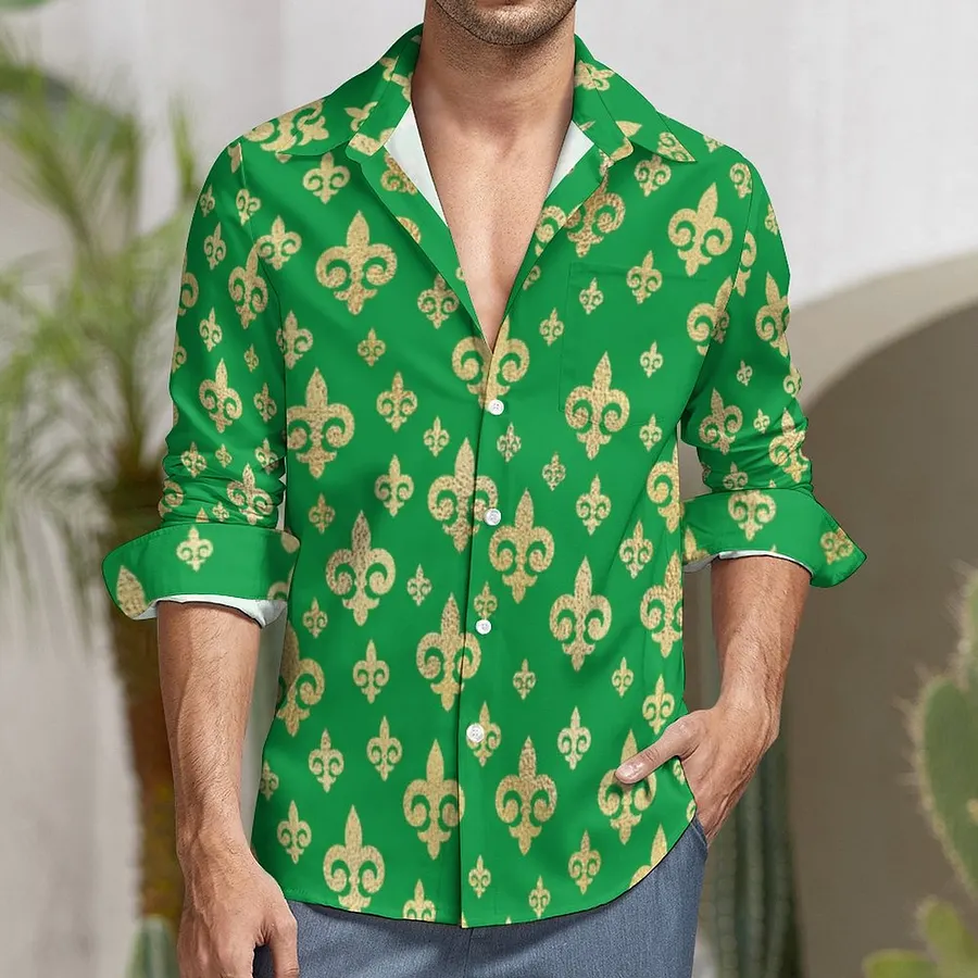 mardi gras dress shirts Mardi Gras Float Wrap-Around