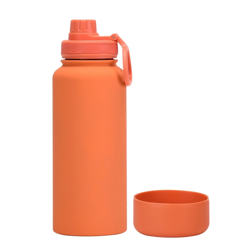 Casual Solid Color Stainless Steel Thermos Cup