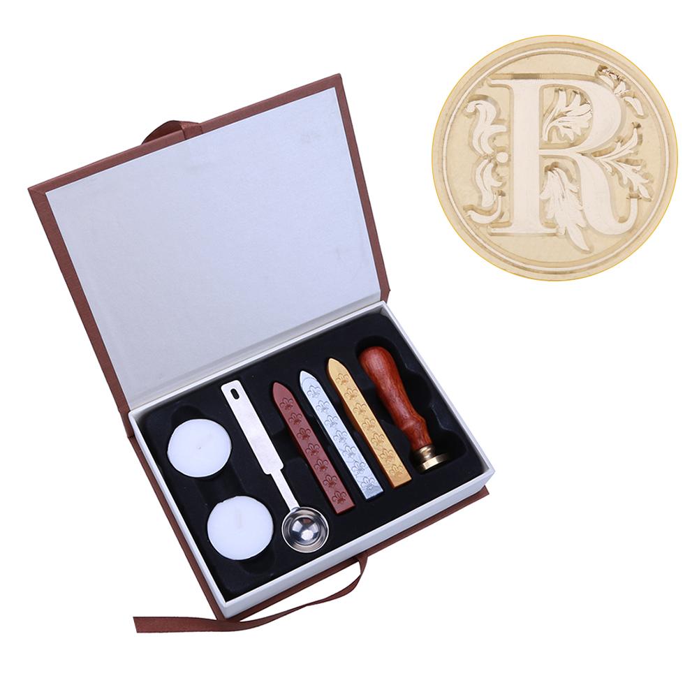 

Alphabet Letter R Seal Wax Stamps Set - Wax Seal Stamp, 501 Original