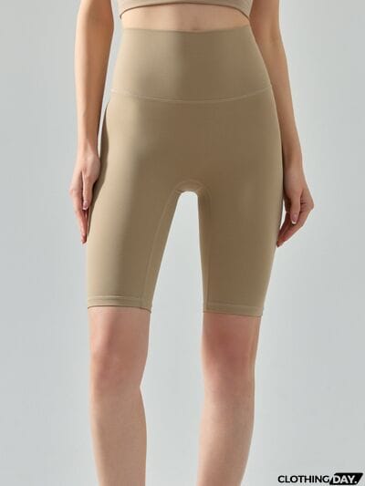 High Waist Active Shorts