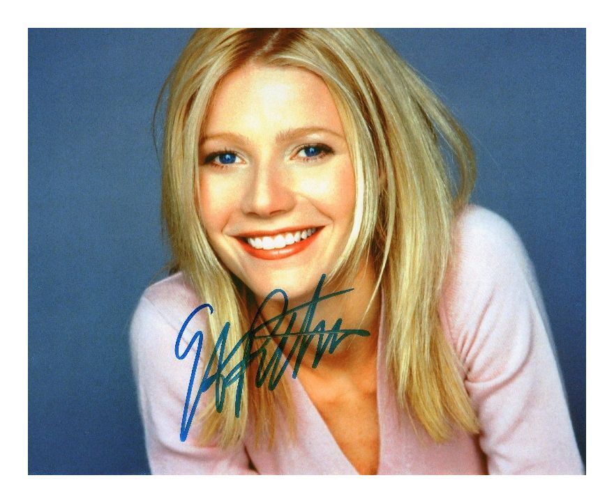 GWYNETH PALTROW AUTOGRAPHED SIGNED A4 PP POSTER Photo Poster painting PRINT 2