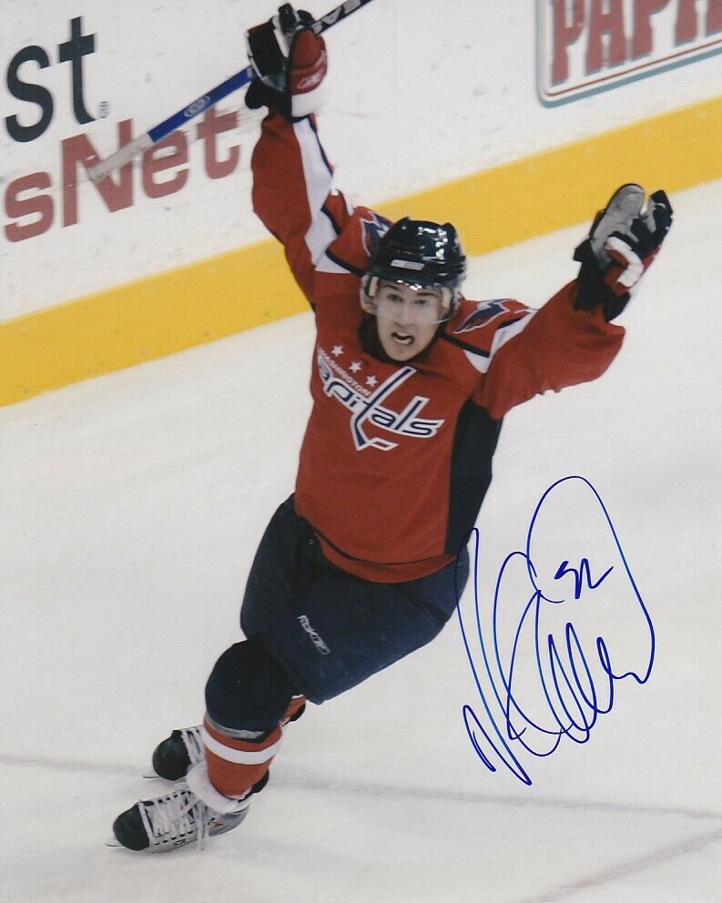 MIKE GREEN SIGNED WASHINGTON CAPITALS 8x10 Photo Poster painting #2 Autograph