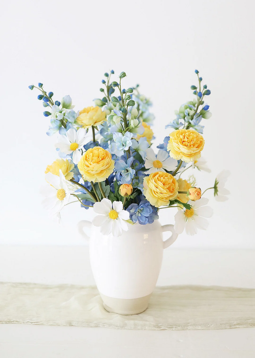 Light blue simulation delphinium - 31"