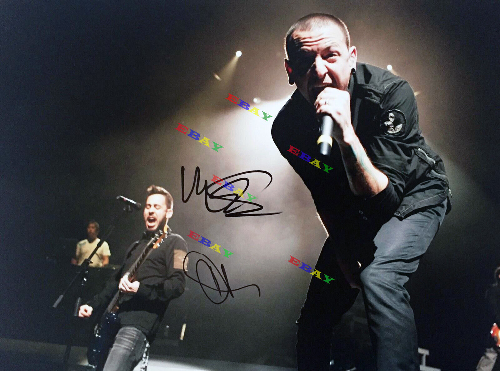 Chester Bennington Linkin Park Autographed Signed 8x10 Photo Poster painting Reprint