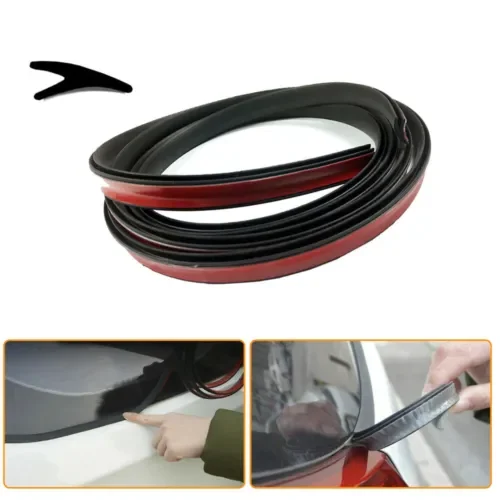 Dronehint Car 2M Y-Shape Rubber Seal Strip Car Hollow Glass Window Edge Weatherstrip Parts (For: Acura) Parts