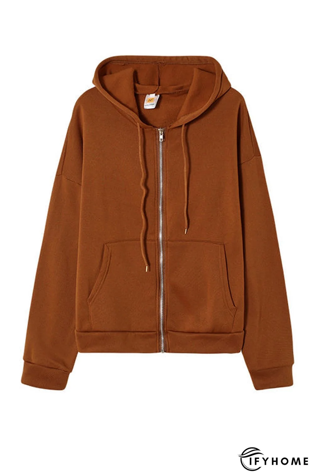 Pockets Loose Hoodie Coat | IFYHOME