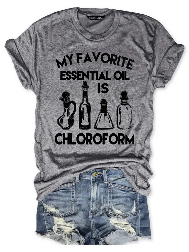 Bestdealfriday My Favorite Essential Is Ail Chloroform Vintage Shirt 11339368
