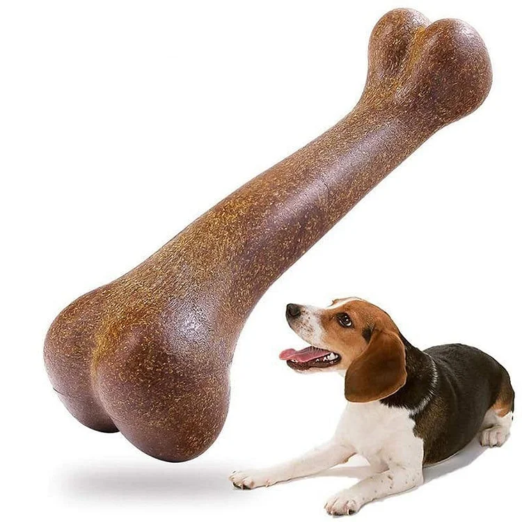 Indestructible Beef Flavor Bone Natural Non-Toxic Puppy Toy