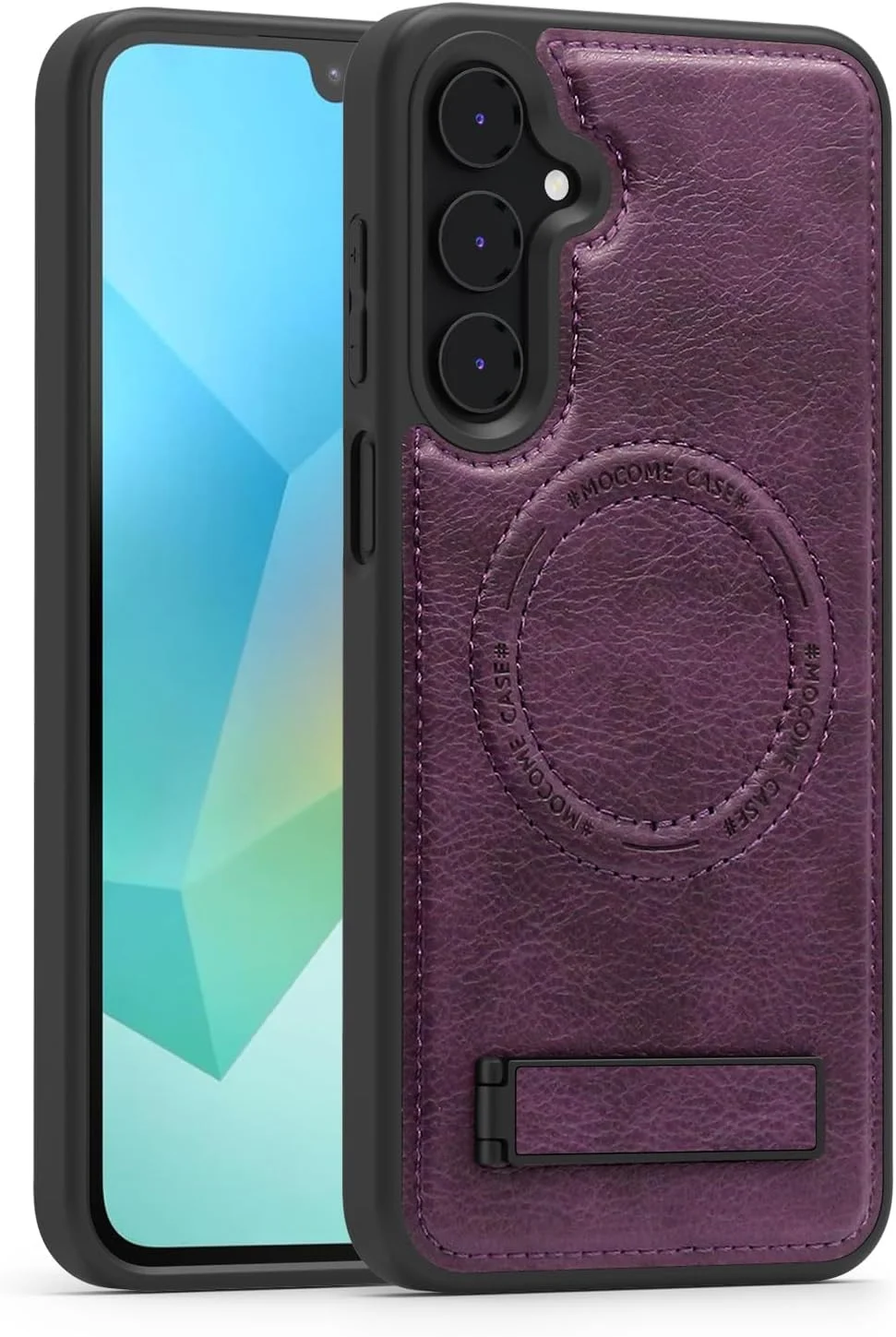 Samsung Galaxy Z Fold 6 Leather Case Magnetic Protective Case Holder Phone Case