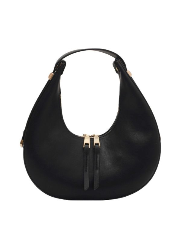 Vintage PU Solid Pattern Daily Paddle Bag