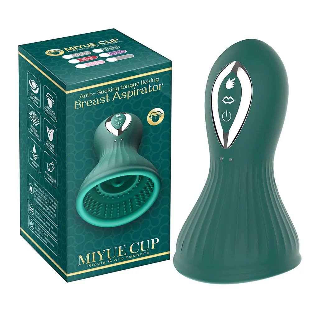 Miluⅰ- Tongue-licking Sucking Breast Pump Nipple Massager