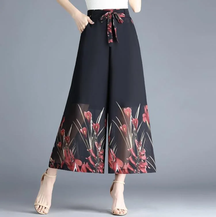 Black 4 Style Can Choose Women Pants Waist Strap Female Trousers