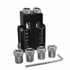 Oblique Hole Locator 15 Degree Angle DIY Drill Guide Pocket Hole Jig Kit