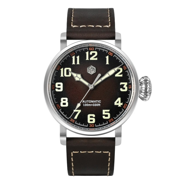 San Martin 44.5mm Pilot Men Watch SN095 San Martin Watch San Martin Watch