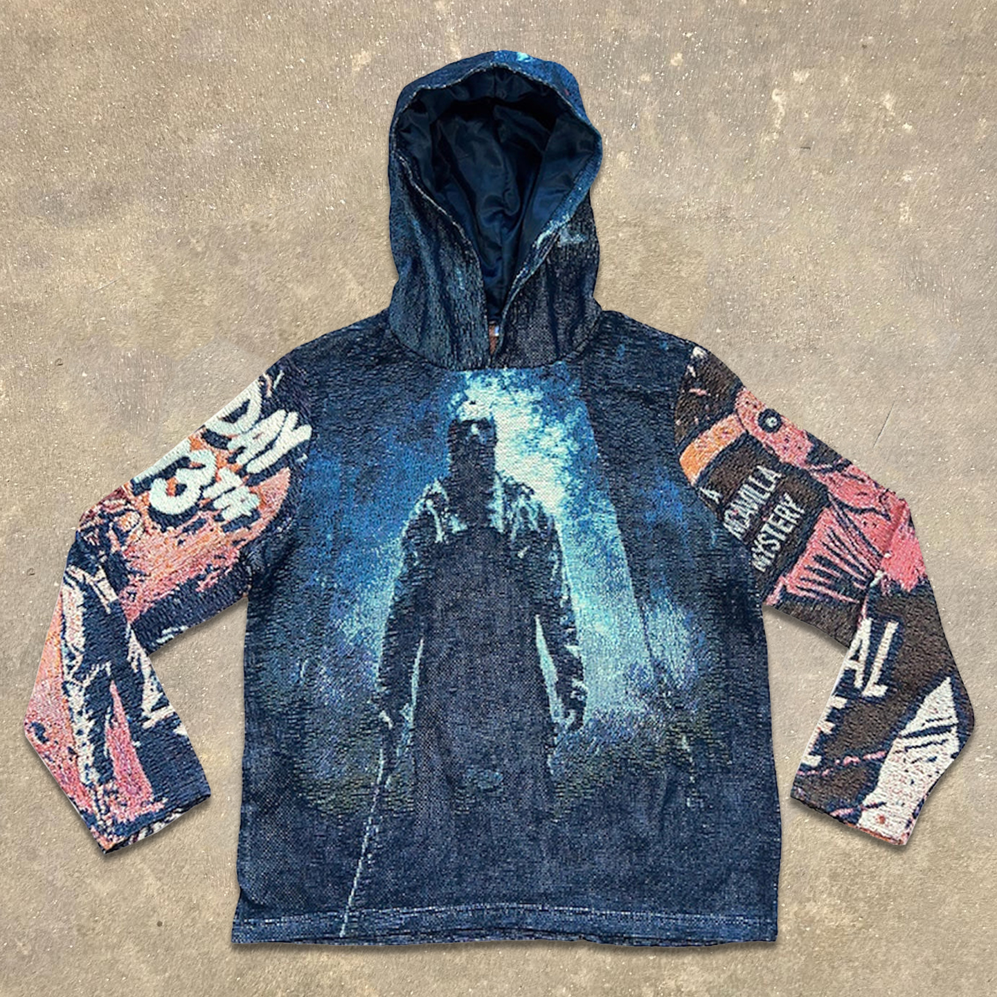 Friday The 13th Print Long Sleeve Hoodies