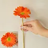 Single PU Gerbera Artificial Flower 