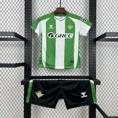 Kids Real Betis 25/26 Home Football Kit