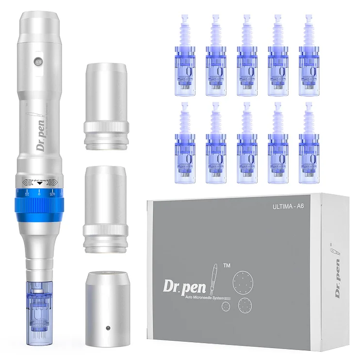 Dr. Pen Ultima A6 Microneedling Pen with 12 Cartridges