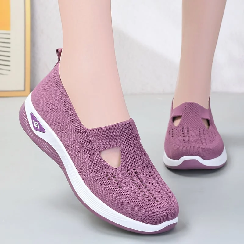 🔥Last Day 49% OFF -Women's Woven Breathable Soft Sole Shoes(Buy 2 Free ...