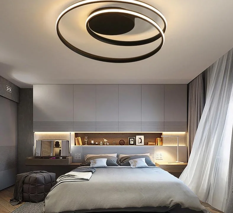 Round Led Ceiling Lights Luminaire Plafonnier For Living Room Kitchen Lampen Modern Light Fixtures Verlichting Plafond