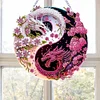 (US Local)DIY Double Sided Special Shaped Tai Chi Animal Diamond Painting Hanging Decor Kit