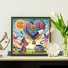 (Box Packaging)Diamond Painting-DIY Crystal Rhinestone Peace Hot Air Balloon