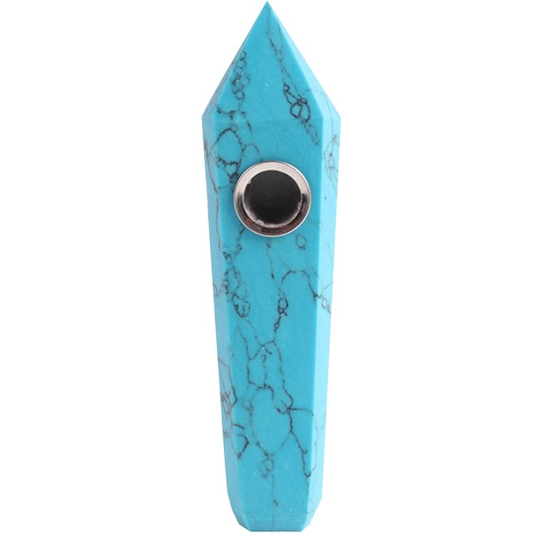 Blue turquoise Smoking Pipe   support mixed customization