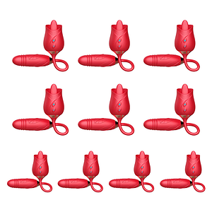 Wholesale The Rose Toy With Bullet Vibrator Pro