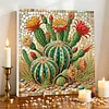 Framed Diamond Painting - Special Shaped - Cactus(25x25cm)
