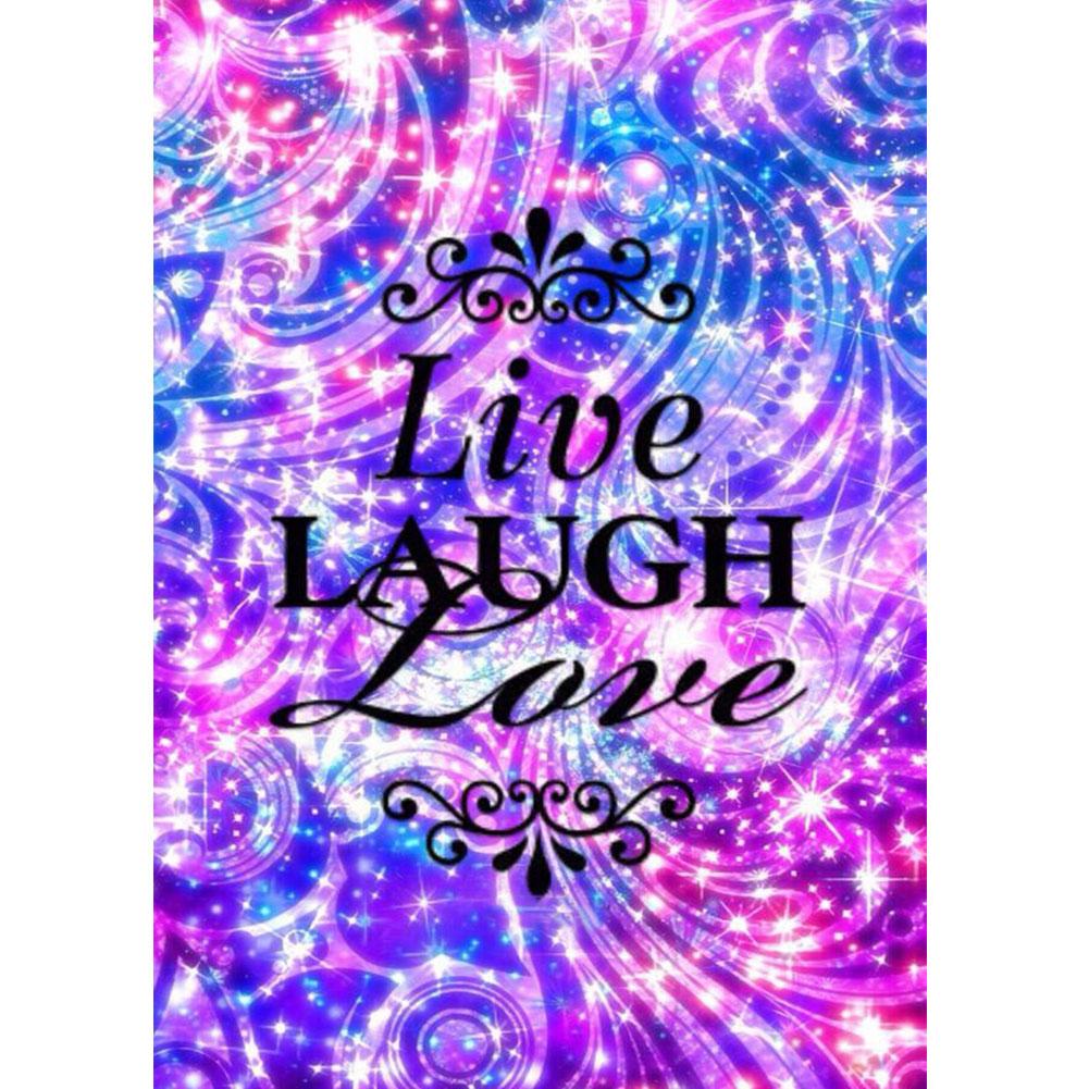 

30*40CM - Starry Sky Words - Round Drill Diamond Painting, 501 Original